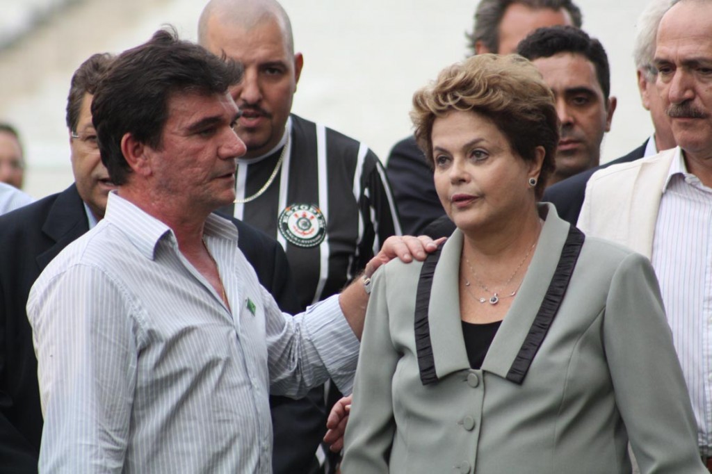 Visita Presidente Dilma ao Estadio Itaquera dia 08_05_2014 - Carol
